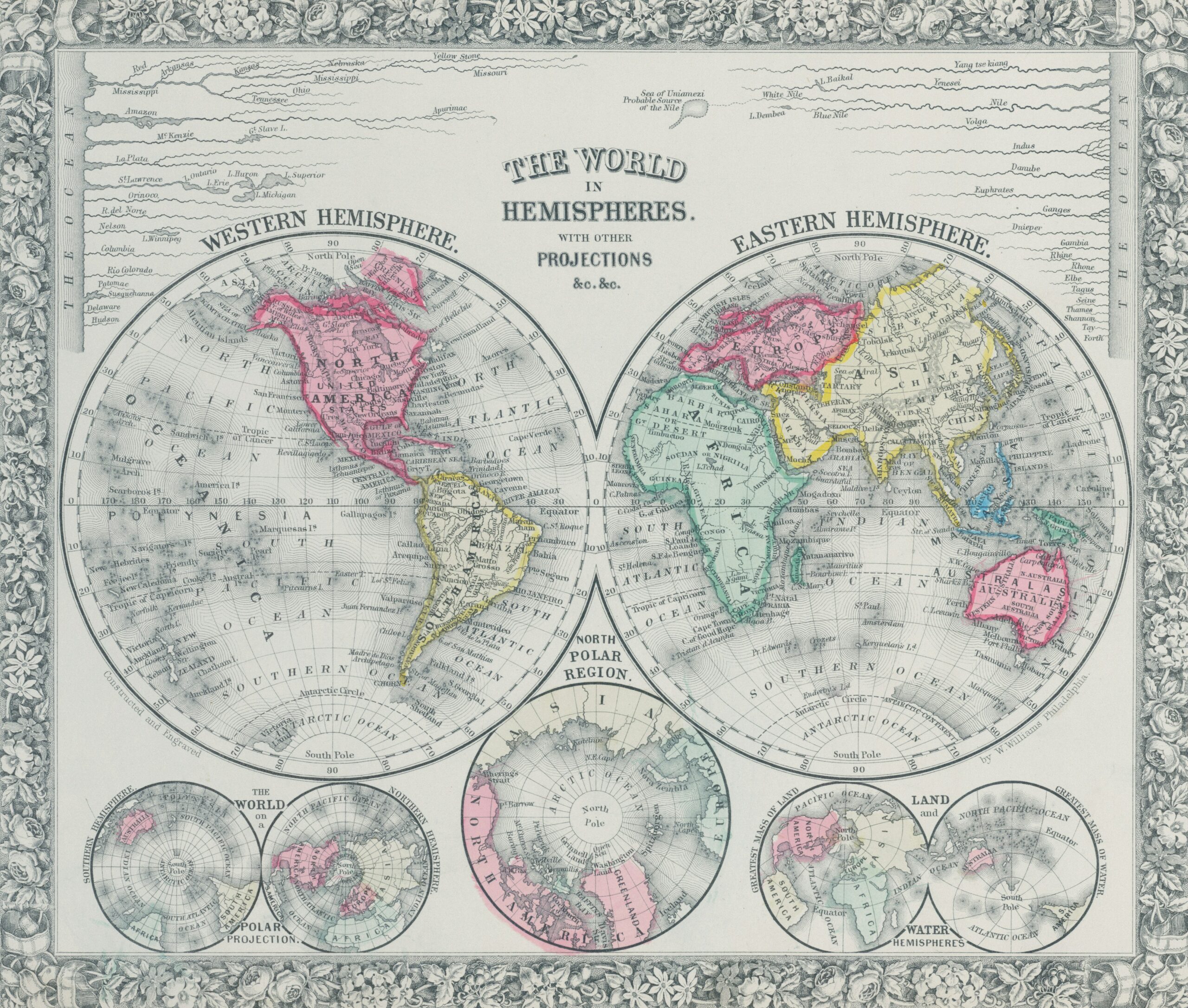 The World in Hemispheres © Unsplash, New York Public Library